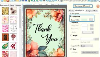 Printable Greeting Card Maker screenshot