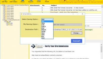 Turgs Backupify Wizard screenshot