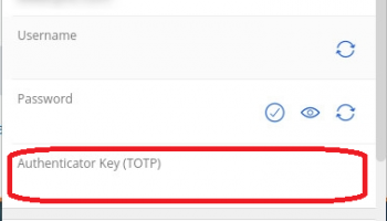 Bitwarden screenshot