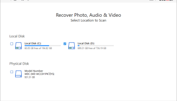 Stellar Photo Recovery Standard Windows screenshot