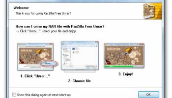 RarZilla Free Unrar screenshot