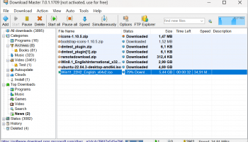 Download Master screenshot