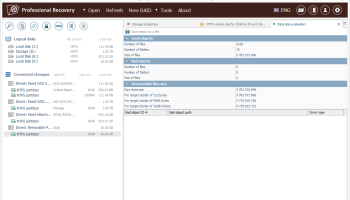 Recovery Explorer Professional - Windows screenshot