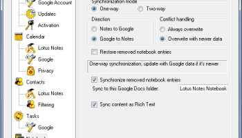 Portable AweSync screenshot