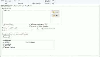 File and Folder Watcher screenshot