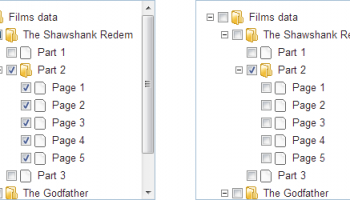 JavaScript Webix Tree screenshot