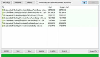 Portable HashTools screenshot