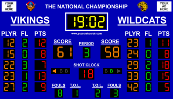 Basketball Scoreboard Premier v3 screenshot