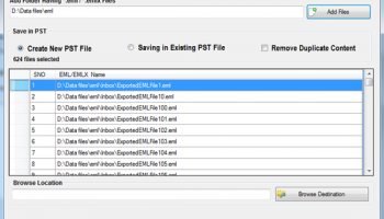 Softaken EML to Outlook Converter screenshot