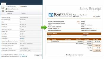 SharePoint Document Maker screenshot
