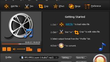 Bigasoft Audio Converter screenshot