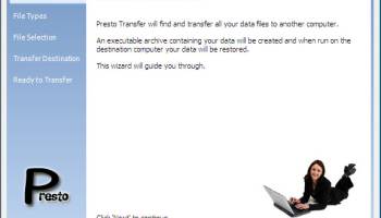 Presto Transfer SeaMonkey screenshot