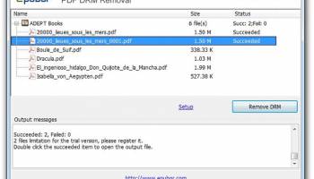 Epubor PDF DRM Removal screenshot
