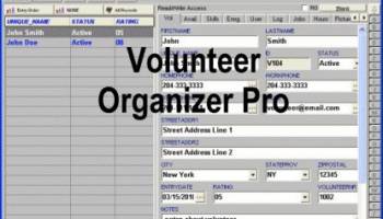 Volunteer Organizer Pro screenshot