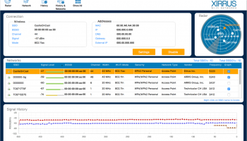 Xirrus Wi-Fi Monitor screenshot