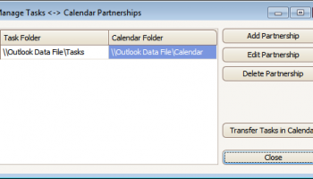 TaskToCal screenshot