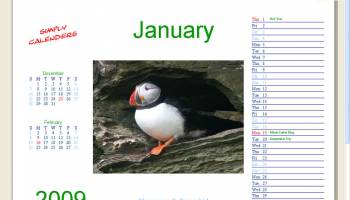 Simply Calenders screenshot