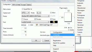 @SwIt Printfil screenshot