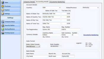 Business Purchase Order screenshot