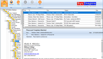 OST File Recovery screenshot