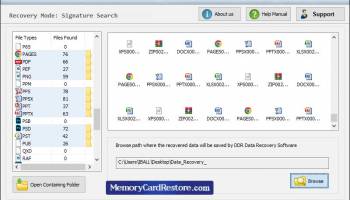 FAT Data Restore Software screenshot