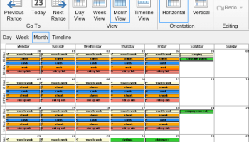 NOV Schedule for .NET screenshot