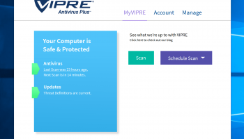 VIPRE Antivirus screenshot