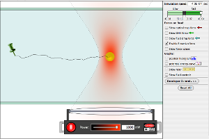 Stretching DNA screenshot