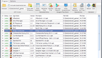 APK File Manager screenshot