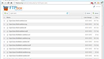 FTPbox screenshot