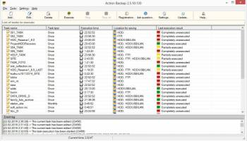 Action Backup screenshot