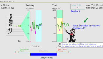 Pitch Ability Test screenshot