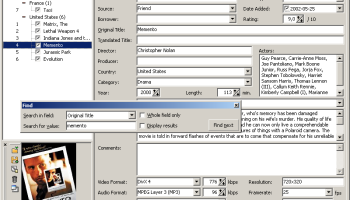 Ant Movie Catalog screenshot