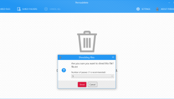 Permadelete screenshot
