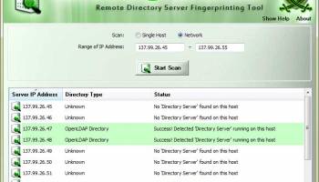 DirectoryScanner screenshot