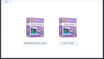Tansee iDevice Message&Contact Transfer screenshot