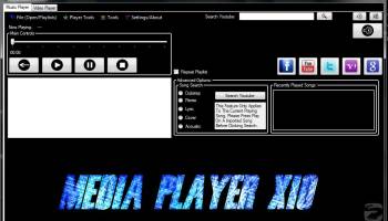 Media Player X10 screenshot