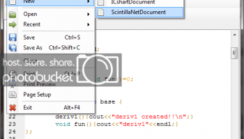 Notepad X screenshot