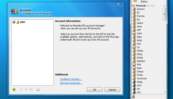 Miranda IM Portable screenshot