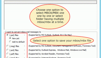 Advanced MBOX Converter screenshot
