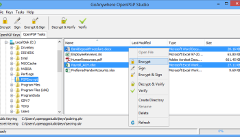 Open PGP Studio screenshot