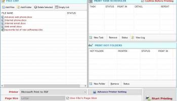Batch Files Printing screenshot