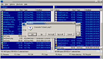 Commander screenshot