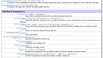 SortedArrayList and Merge screenshot