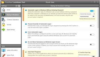 FrontFace Lockdown Tool screenshot