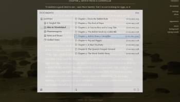 ZenWriter screenshot