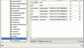 QT SQL Monitor screenshot