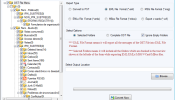 Softaken OST to PST Converter screenshot