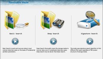 Unerase Removable Media screenshot