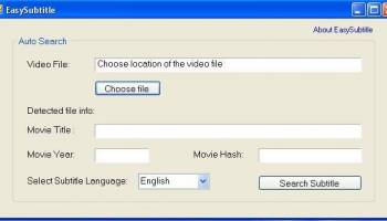 EasySubtitles screenshot